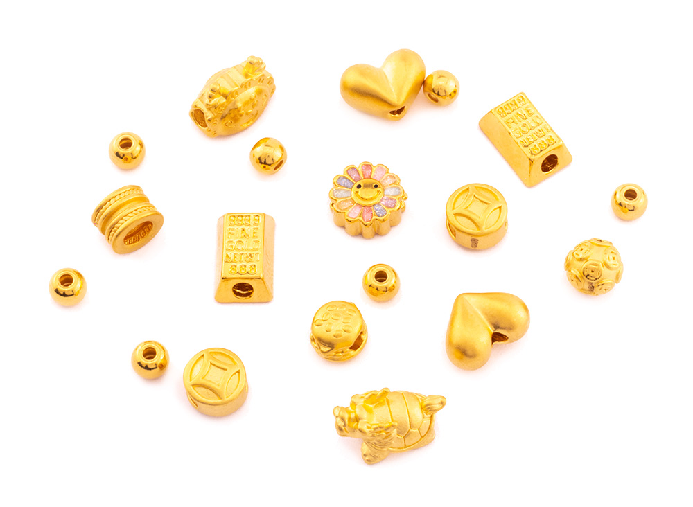 Gold accessories