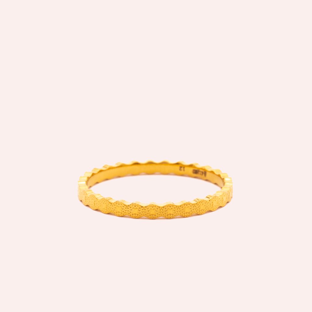 CNC Ancient Coin Slim Ring