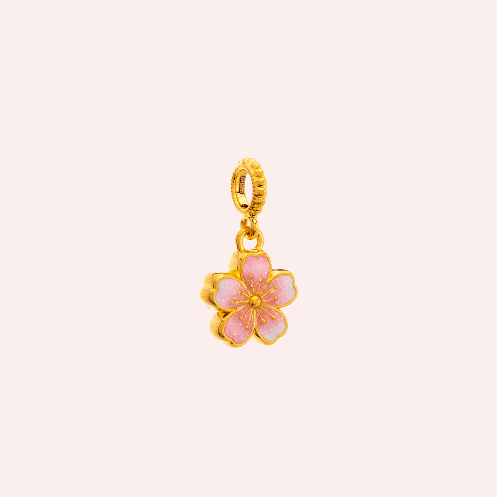春子|櫻花小墜(淺粉)
