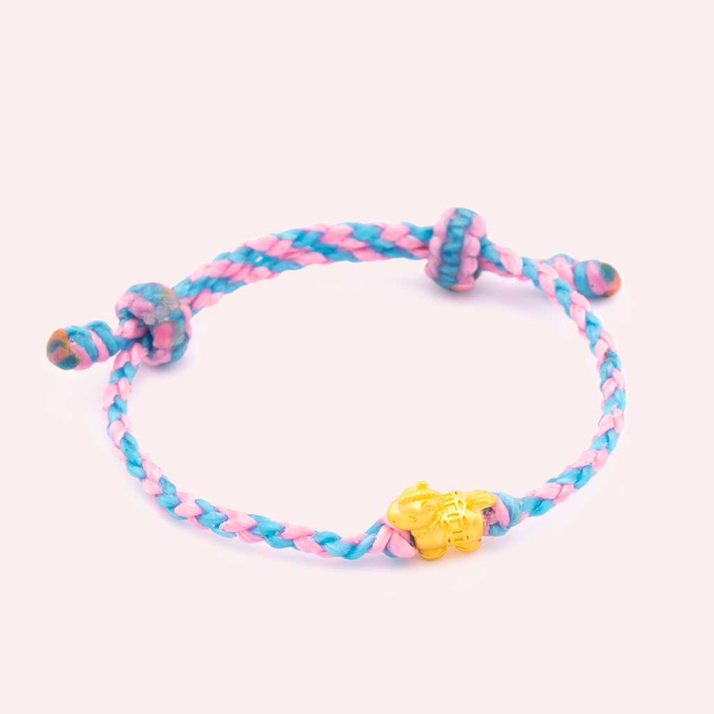 Custom Horse Baby Cord Bracelet