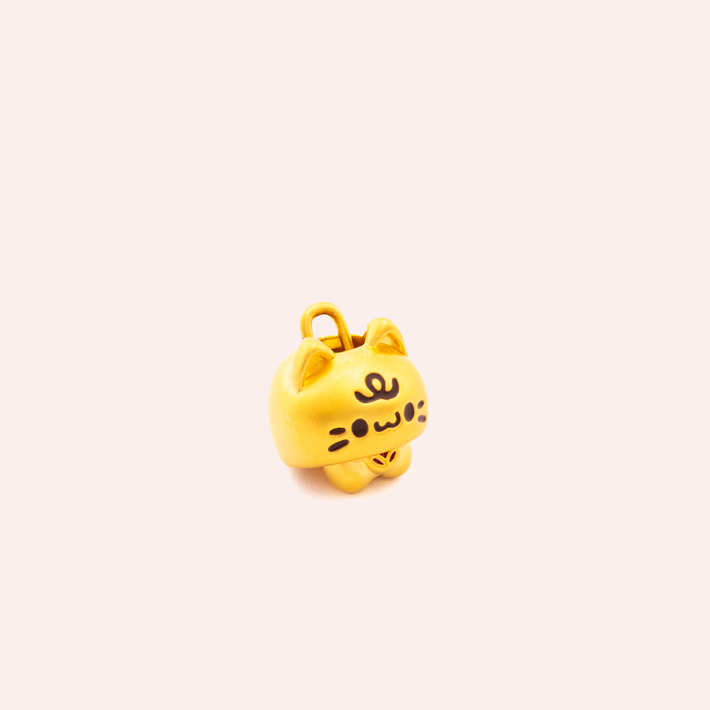 Peekaboo Kitten Cat Pendant 2