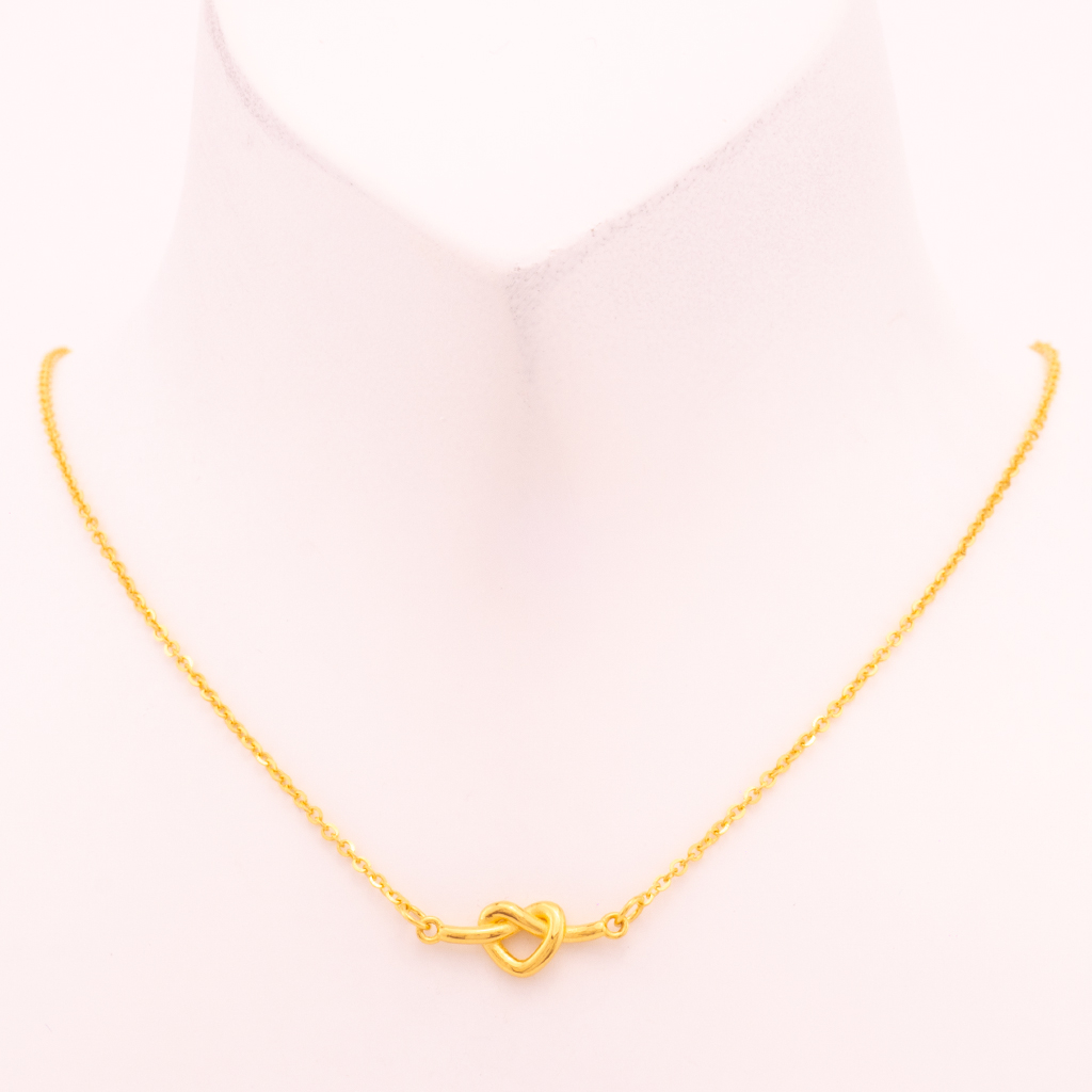 Pretzel Necklace