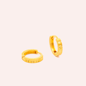 Faceted Snowflakes Earrings