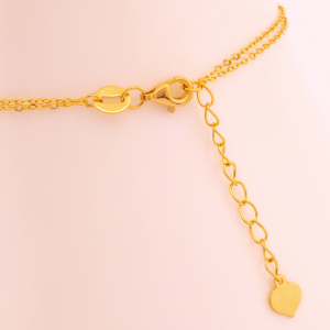 Pretzel Charm Bracelet (detail thumbnail)
