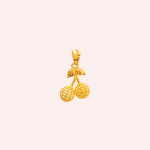 Filigree Cherry Pendant