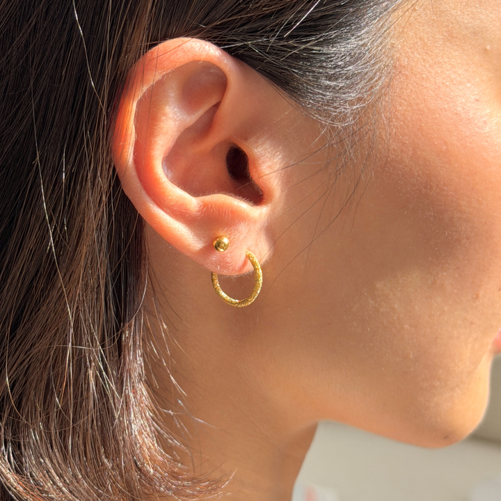 Charline 夏琳金選 — 24K Pure Gold (On model)